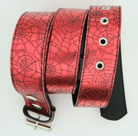 Spider red animal belt