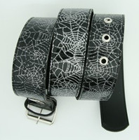 Spider black animal belt