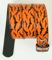 Bat orange animal belt