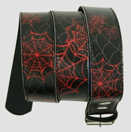 Spider black-red animal belt