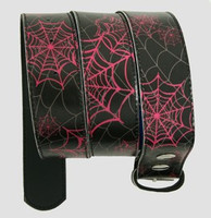 Spider black-pink animal belt 