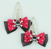 Pink / skull tooth black Black-dark pink skull