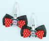 Black-red / skull cross eye pink red skull