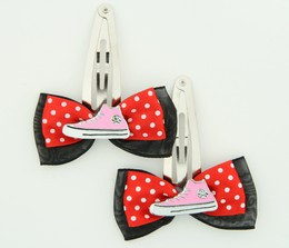 Black-red / shoe pink red mix