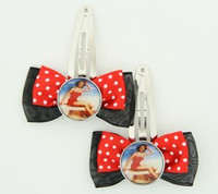 Black-red / pin up blue red mix