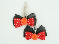 Black-red / flower orange red mix