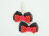 Black-red / flower D.pink red mix