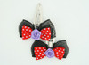 Black-red / flower purple red mix