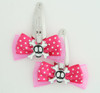 Pink / skull cross eye black-white dark pink skull