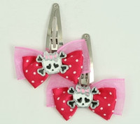 Pink / cute Sk bone Wh-pink dark pink skull