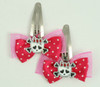 Pink / cute Sk bone Wh-red dark pink skull