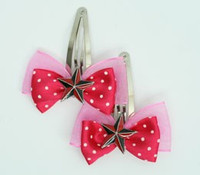 Pink / star black-red dark pink star