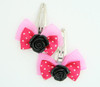 Pink / rose black dark pink mix