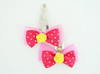 Pink / flower yellow dark pink mix