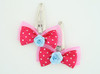 Pink / flower blue dark pink mix
