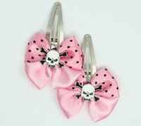 Pink / Sk tooth white light pink skull