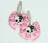 Pink / Sk flower Wh-Bl light pink skull