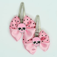 Pink / skull plain pink light pink skull