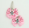Pink / skull cross eye black-white light pink skull