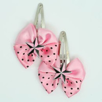 Pink / star black-pink light pink star