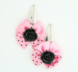 Pink / rose black light pink mix