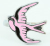 Swallow pink animal ring