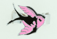 Swalluw cute pink animal ring