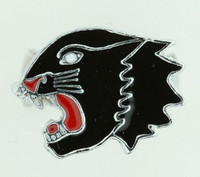 Panther black animal ring