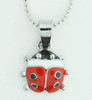 Lady bird animal necklace