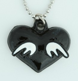 Heart wings sweet necklace