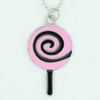 Lolly black-pink sweet necklace