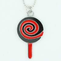 Lolly black-red sweet necklace