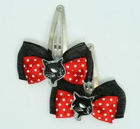 Black-red / cat black red animal