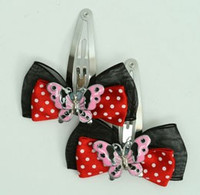 Black-red / butterfly pink red animal