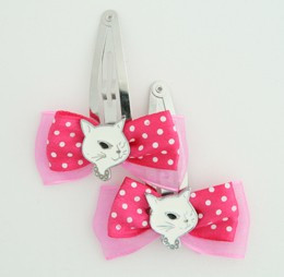Pink / cat white dark pink animal