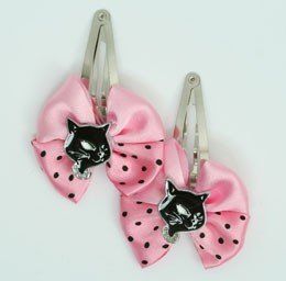 Pink / cat black light pink animal