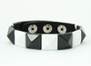 Black-white studs medium stud