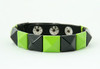 Black-green studs medium stud