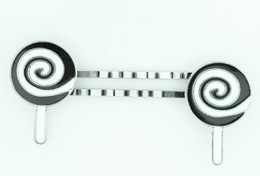 Lolly black-white sweet slide