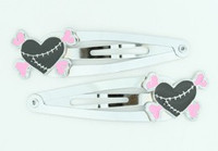 Heart bone black-pink sweet special