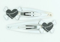 Heart bone black-white sweet special