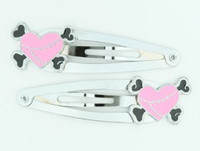 Heart bone pink-black sweet special
