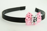 LP Cute Skull Bone Black-Pink Light Pink Bow & Skull