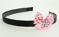 Herocross pink light pink bow & mix