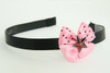 3D star red light pink bow & mix