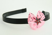 3D star red light pink bow & mix