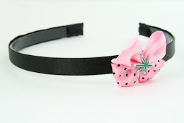 Marijuana light pink bow & mix