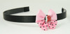 Ladybird light pink bow & animal