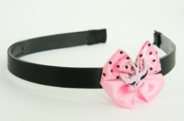 Swallow pink light pink bow & animal