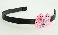 Butterfly pink light pink bow & animal